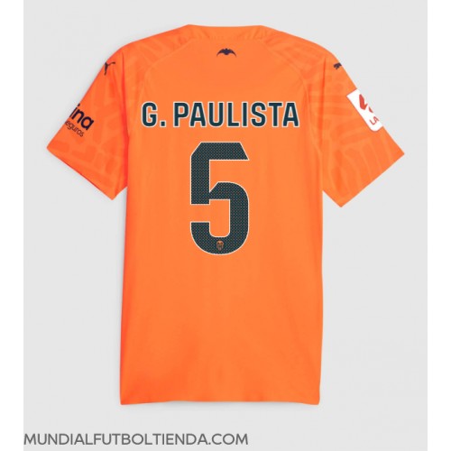 Camiseta Valencia Gabriel Paulista #5 Tercera Equipación Replica 2023-24 mangas cortas